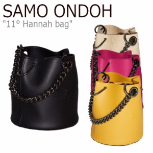 セイモオンド ショルダーバッグ SAMO ONDOH 11° Hannah bag ハンナ バッグ BLACK BEIGE MAGENTA YELLOW 301028147/8 301028181/2 バッグ