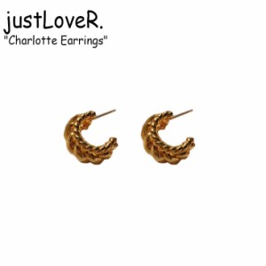 ジャストラバー ピアス justLoveR. Charlotte Earrings シャーロット イヤリングス GOLD 韓国アクセサリー 5540667842 ACC