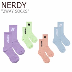 ノルディ 靴下 NERDY 2WAY SOCKS 2WAY ソックス 全4色 ノルディー ウェア