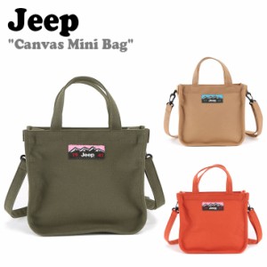 ジープ トートバッグ Jeep Canvas Mini Bag キャンバス ミニバッグ KHAKI ORANGE CAMEL GL0GAU515DO/CA/KH バッグ