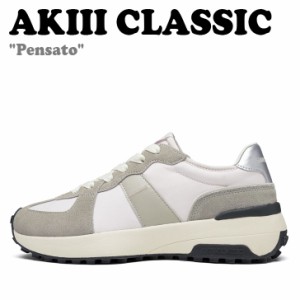 アキ クラシック スニーカー AKIII CLASSIC メンズ レディース Pensato ペンサート DeepGray ディープグレー AKAKFUS01350 シューズ