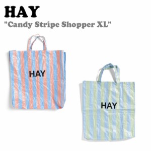 ヘイ トートバッグ HAY Recycled Candy Stripe XL リサイクル キャンディー ストライプXL 全2色 バッグ