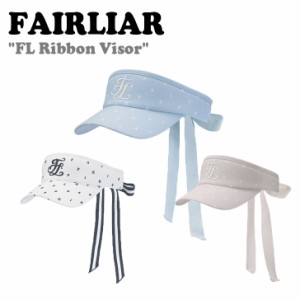 フェアライアー FAIRLIAR FL Ribbon Visor ゴルフ ゴルフバイザー 韓国 韓国スポーツ 韓国ゴルフ FS2HT16FBL/WH/BG ACC