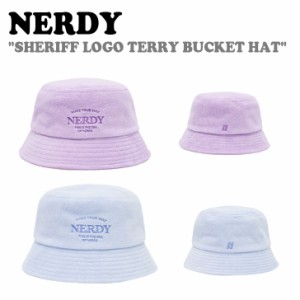 ノルディ バケットハット NERDY SHERIFF LOGO TERRY BUCKET HAT シェリフ ロゴ テリー バケット ハット 全2色 ノルディー ACC