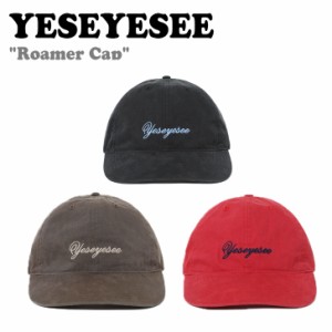 イェスアイシー キャップ YESEYESEE Roamer Cap ローマー キャップ 全3色 YES842/YES843/YES844 ACC