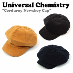 ユニバーサル ケミストリー キャスケット UNIVERSAL CHEMISTRY 正規販売店 Corduroy Newsboy Cap ニュースボーイキャップ Newsboy02 ACC