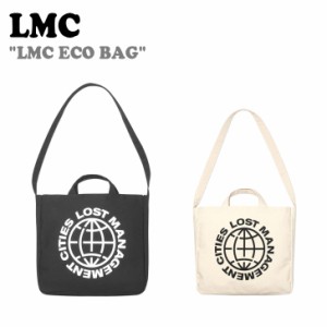 エルエムシー ショルダーバッグ LMC LMC ECO BAG エコバッグ IVORY BLACK 0LM22SAC116BLK/IVR バッグ