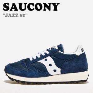 サッカニー スニーカー SAUCONY メンズ レディース JAZZ 81 ジャズ 81 NAVY ネイビー WHITE ホワイト S70539-55 シューズ