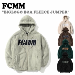 エフシーエムエム フリース FCMM BIGLOGO BOA FLEECE JUMPER 全5色 FADJZL92GE/BW/GR/BK F1DJZL92OM ウェア