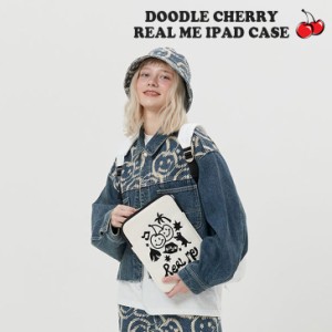 キルシー タブレットケース KIRSH 正規販売店 DOODLE CHERRY REAL ME IPAD CASE アイパッド ケース 11inch IVORY FKQSAXA505M ACC