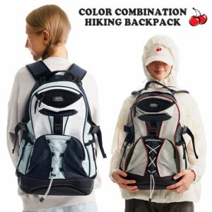 【最後在庫1点/国内配送】キルシーポケット リュック KIRSH POCKET COLOR COMBINATION HIKING BACKPACK 全2色 KPRRBBP701M バッグ