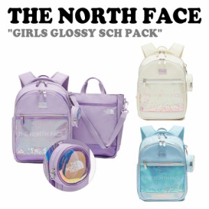 ノースフェイス バックパック THE NORTH FACE GIRLS GLOSSY SCH PACK ガールズ グロッシー スクール パック 全3色 NM2DP03R/S/T バッグ