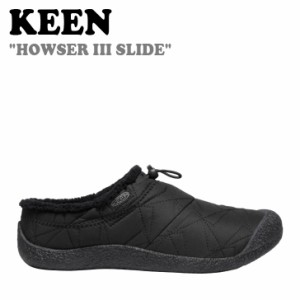 キーン スニーカー KEEN レディース HOWSER III SLIDE ハウザー スリー スライド BLACK ブラック KNSO2F211BK シューズ