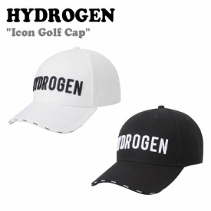 ハイドロゲン キャップ HYDROGEN Unisex icon Golf Cap ユニセックス アイコン ゴルフキャップホワイト ブラック H31B3CP651WH/BK ACC