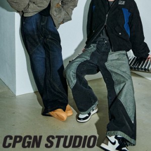 コンパーニョ デニムパンツ CPGN STUDIO_COMPAGNO 正規販売店 LAYER WIDE DENIM PANTS 全4色 C22FY01/2/3 C22FB49 ウェア