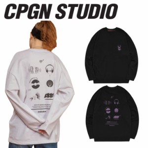 コンパーニョ Tシャツ CPGN STUDIO 正規販売店 RECODING LONG SLEEVE HEAVY OVERFIT 全2色 SP020117/8 ウェア