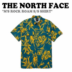 ノースフェイス 半袖シャツ THE NORTH FACE メンズ M'S ROCK ROAM S/S SHIRT PINE パイン NH8SP29B ウェア 