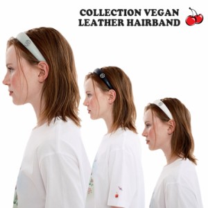 キルシー ヘアバンド KIRSH 正規販売店 COLLECTION VEGAN LEATHER HAIRBAND コレクション レザー ヘア バンド 全3色 KCRMAAC540M ACC