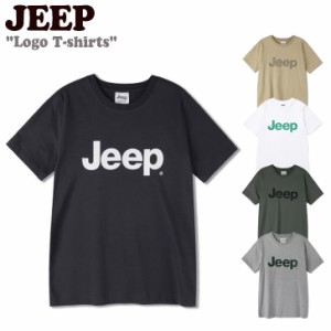 ジープ 半袖Ｔシャツ JEEP メンズ レディース  Logo T-shirts ロゴ Tシャツ 全5色 JO5TSU091OW/DG/KH/MG/BE ウェア