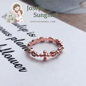 ジョセフ サングムル 指輪 リング joseph sungmul 正規販売店 Rosary Ring　Angela ロザリオリング アンジェラ PINK GOLD P0000HYM ACC