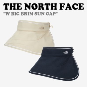 ノースフェイス キャップ THE NORTH FACE レディース W BIG BRIM SUN CAP ビッグ ブリム サンキャップ LIGHT BEIGE NAVY NE3CN10A/B ACC
