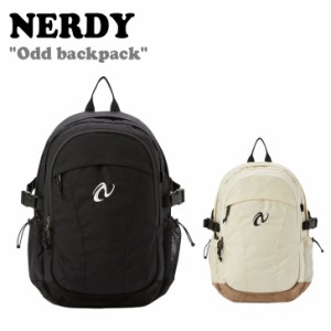 ノルディ バッグパック NERDY Odd backpack オッドバックパック BLACK CREAM ノルディー バッグ