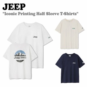 ジープ 半袖Ｔシャツ Jeep Iconic Printing Half Sleeve T-Shirts アイコニック プリンティング ハーフスリーブ 全3色 JO6TSU205 ウェア