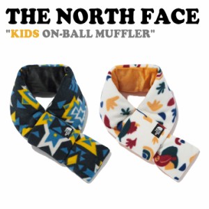 ノースフェイス マフラー THE NORTH FACE KIDS ON-BALL MUFFLER キッズ オン ボール マフラー BLUE IVORY NA5IN51T/U ACC