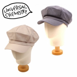 ユニバーサル ケミストリー キャスケット UNIVERSAL CHEMISTRY 正規販売店 Cool Linen Newsboy Cap 全2色 4979132965 ACC