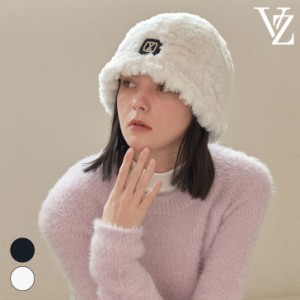 【国内配送/正規品】バザール バケットハット VARZAR 正規販売店 VA Square Stud Eco Fur Round Bucket Hat 全2色 varzar1221/2 ACC