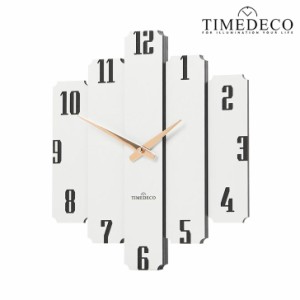 タイムデコ 掛け時計 TIMEDECO 正規販売店 Step Clock ステップ クロック White ホワイト Timedeco01 ACC