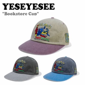 イェスアイシー キャップ YESEYESEE Bookstore Cap ブックストアーキャップ 全3色 YS231WHWBC06BPU/BGR/NSB ACC