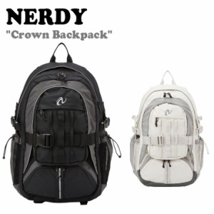 ノルディ バッグパック NERDY Crown Backpack クラウンバックパック IVORY BLACK ノルディー バッグ