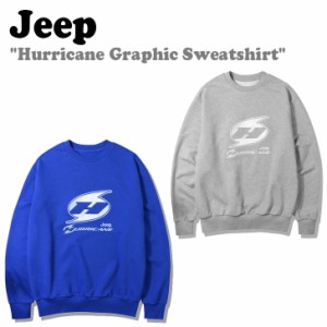 ジープ トレーナー Jeep Hurricane Graphic Sweatshirt ハリケーン グラフィック スウェットシャツ 全2色 JP5TSU820 ウェア