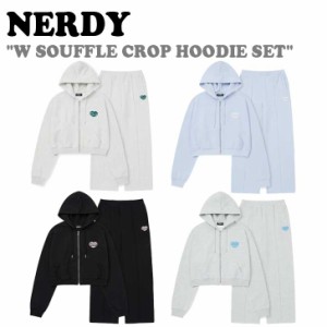 ノルディー セットアップ NERDY WOMENS SOUFFLE CROP HOODIE SET ウィメンズ スフレ クロップ フーディー セット PNES24HDSP14 ウェア