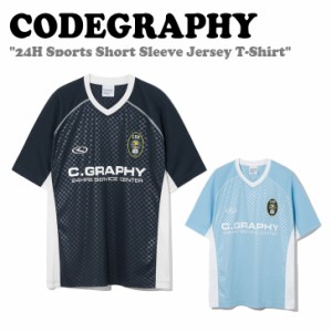 コードグラフィー 半袖Ｔシャツ CODEGRAPHY 24H Sports Short Sleeve Jersey T-Shirt CBDUUTS004 ウェア