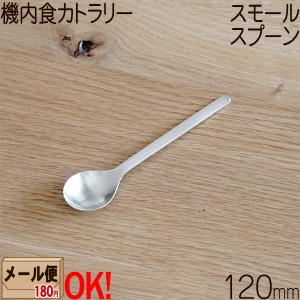 【1kgまでメール便OK】 SALUS 機内食カトラリー スモールスプーン 120mm ステンレス 【ラッピング不可】