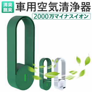 空気清浄機 ミニ空気清浄機 マイナスイオン発生器 小型脱臭機 車載用空気清浄器 USB給電 コンパクト式 悪臭 除菌 花粉対策 低濃度 フィル