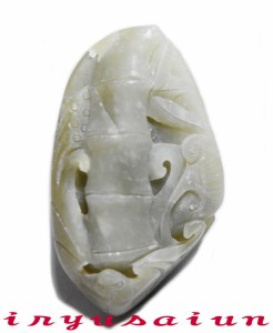 【送料無料】億万長者の天竹 Jade Netsuke 開運 風水 天然 玉石 手彫り 長寿天竹根付 和田玉 男女兼用 新品 一刀彫 ネックレス 色 メンズ