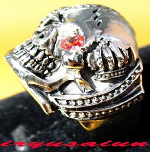 赤海賊 髑髏 スカルリング 20号 メンズ 指輪 新品 レディース 指輪 skull ring 男女兼用 威龍彩雲通販