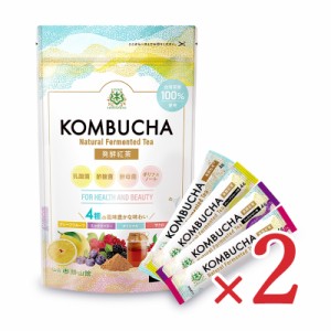  勝山ネクステージ コンブチャ KOMBUCHA アソー トセット 4g×12本 ×2袋 仙台勝山館 発酵紅茶