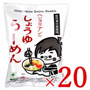 桜井食品 ベジタリアンのためのラーメン しょうゆ味 98g × 20袋入