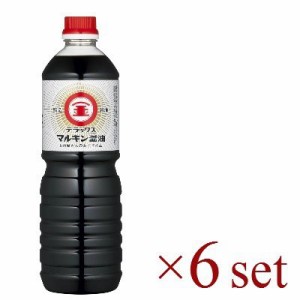 盛田 マルキン デラックス醤油 1L × 6本