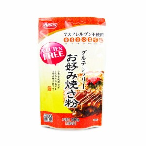 熊本製粉 グルテンフリーお好み焼き粉 200g