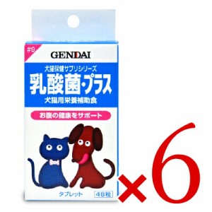 ゲンダイ (GENDAI) 現代製薬 乳酸菌・プラス 48粒 × 6個