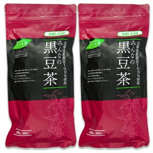 小川生薬 北海道産 みんなの黒豆茶 [8gx30袋] × 2袋