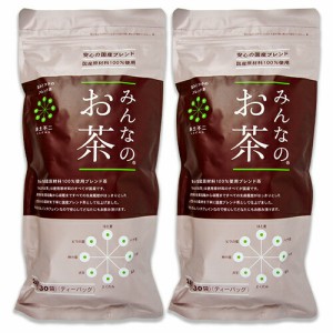 小川生薬 国産ブレンド みんなのお茶 [8gx30袋] × 2袋