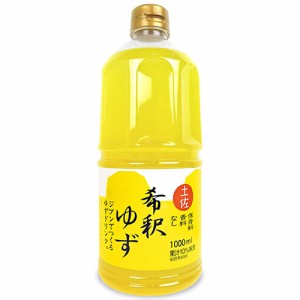 高知アイス 6倍希釈 ゆずドリンク 1000ml