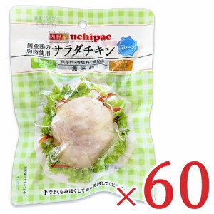 内野家 uchipac 国産鶏 サラダチキン プレーン 100g × 60個 ケース販売