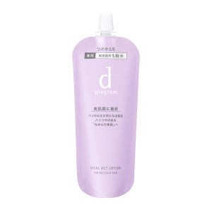 d プログラム　バイタルアクト　ローション　ＭＢ　（レフィル）    120mL　資生堂